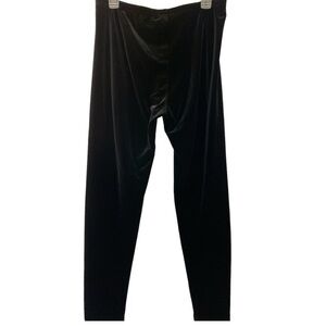 Coldwater creek velvet pants, black, pull on.  Size PL